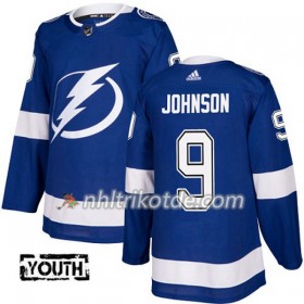 Tampa Bay Lightning Trikot Tyler Johnson 9 Adidas 2017-2018 Blau Authentic - Kinder